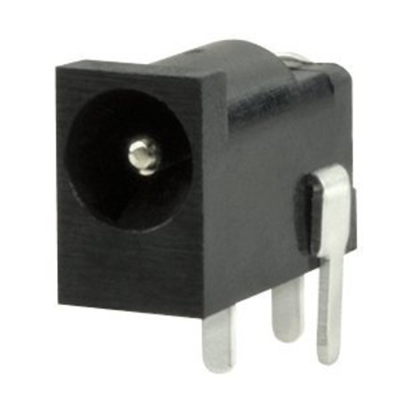 CUI DEVICES Power Jack 1.3 X 3.4Mm Rt Through Hole 1 Switch PJ-007